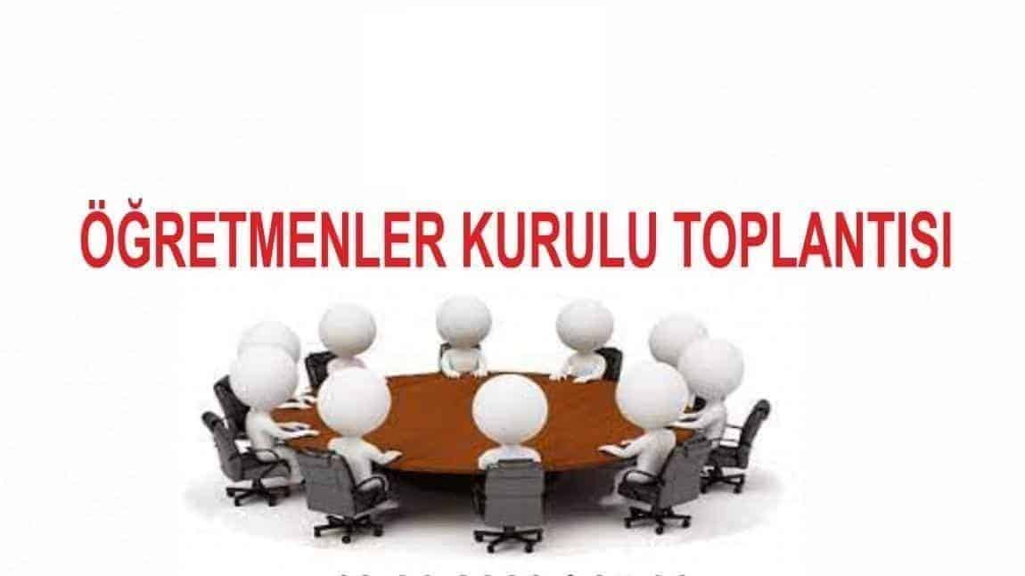 2025-2026 Eğitim Öğretim Yılı Sene Başı Öğretmenler Kurulu